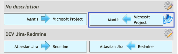 Drag and drop Microsoft Project file to Task Adapter panel